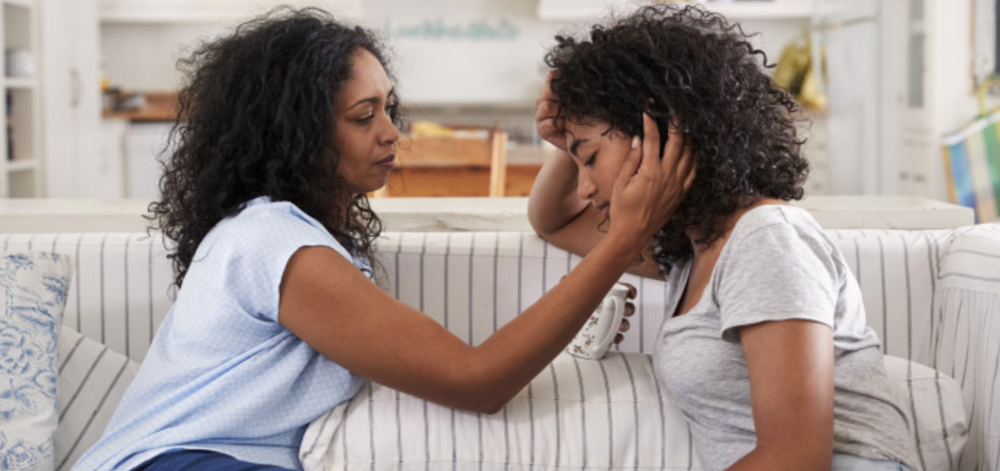 Comforting Parent